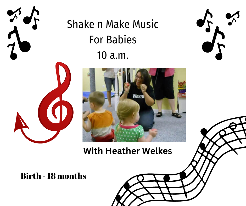 A fun musical morning with Heather.