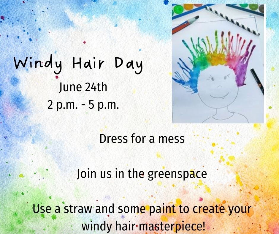 A straw, some paint and your imagination!