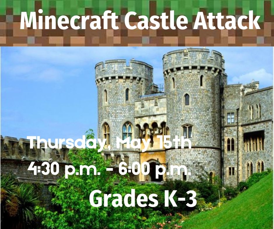 Play Minecraft and storm the castle walls!!