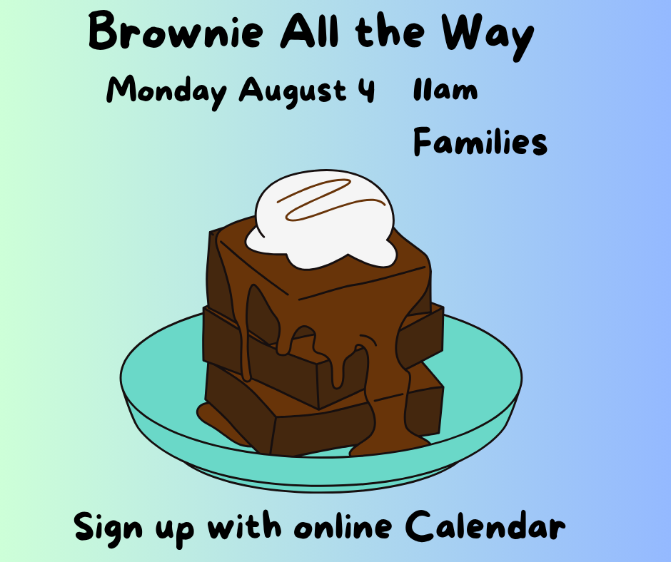 Brownie fun with Chef Rob 