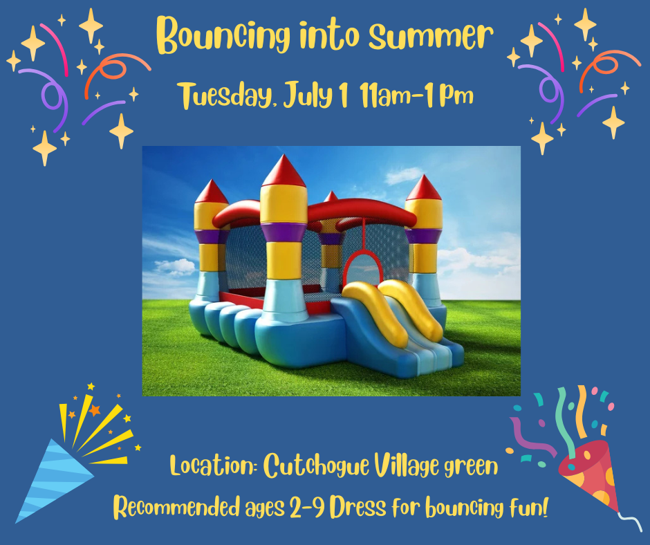 Have fun juming in the Bouncy House!