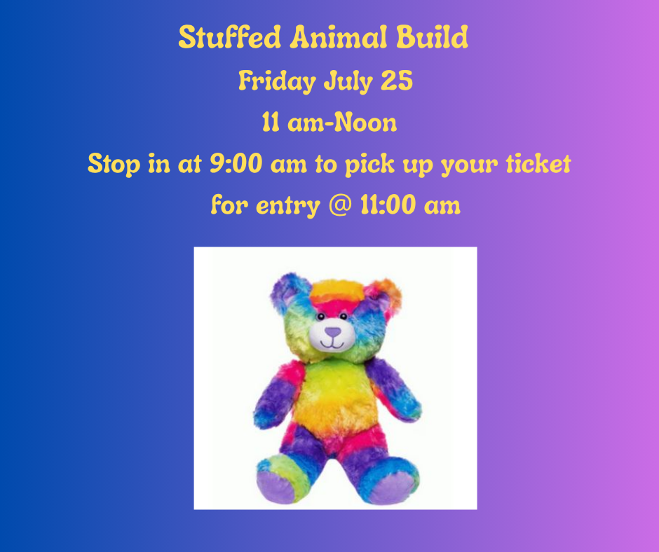 Stop in at 9:00 am to pick up your ticket for entry @ 11 am