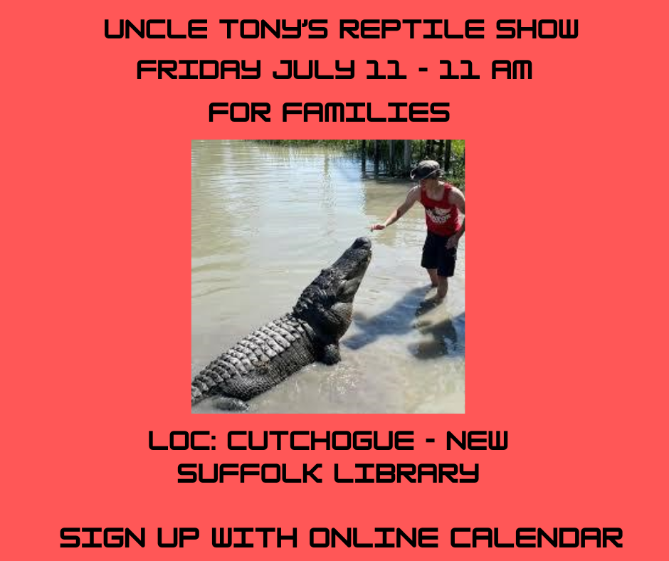 Join us for a Reptile Show