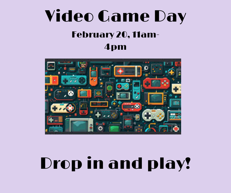 Drop in for some video gaming fun
