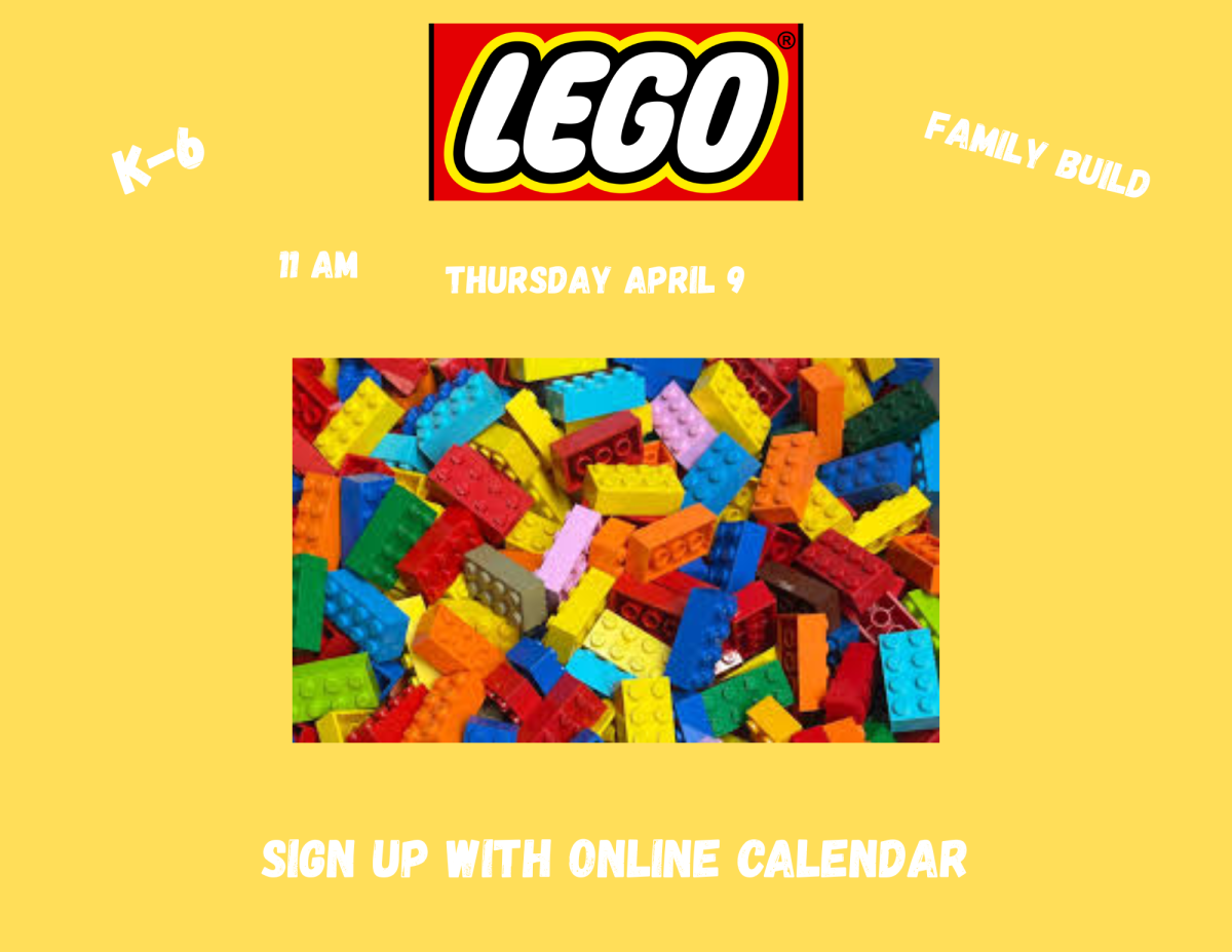 Come join the Lego fun!