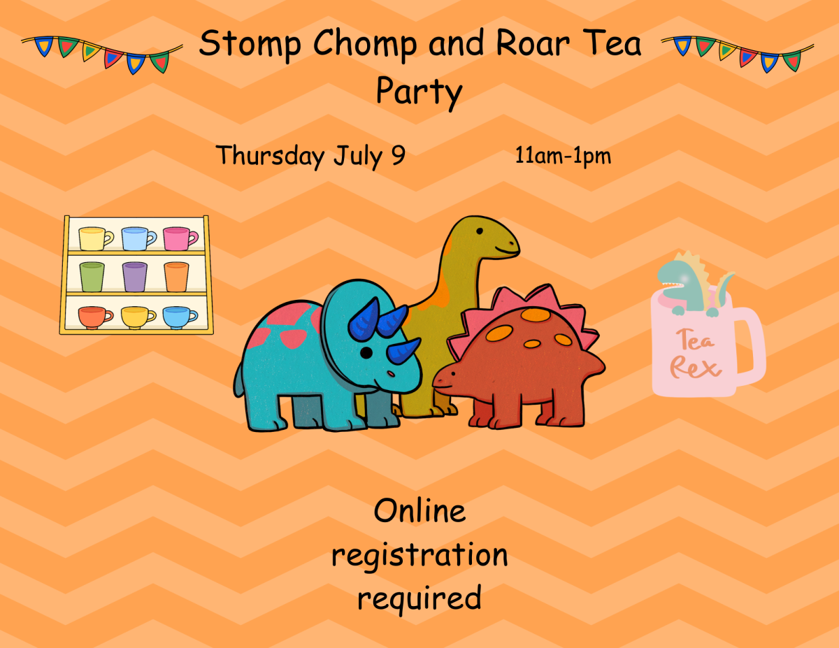 Join us for a dinosaur Tea Party