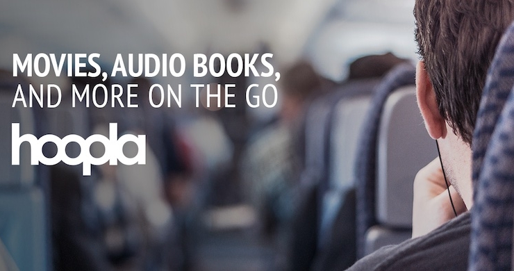 Movies, Audiobooks and more on the go. hoopla