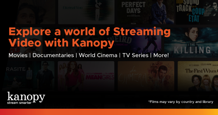 image promoting Kanopy