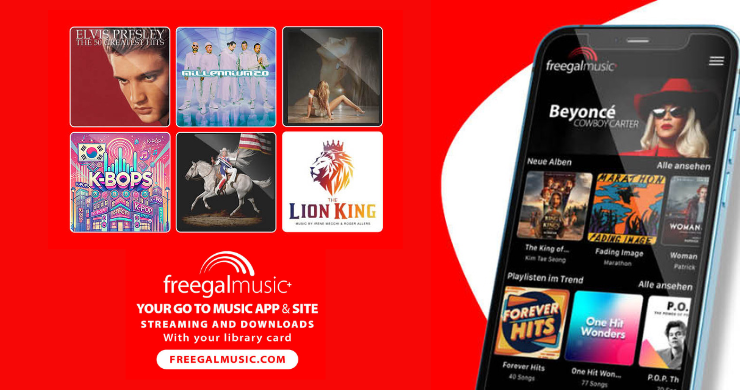 image promoting Freegal