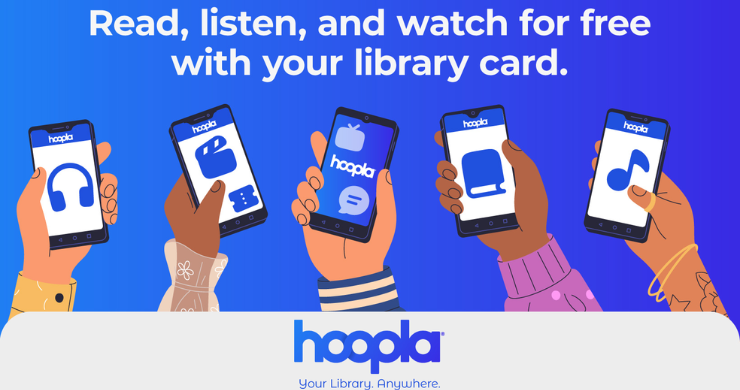 image promoting Hoopla