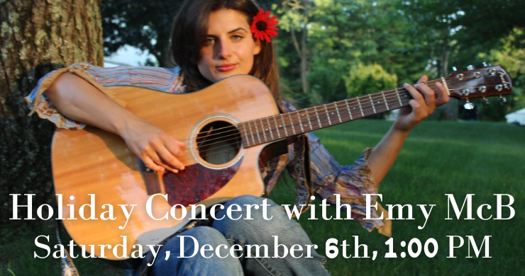 image for holiday concert with Emy McB