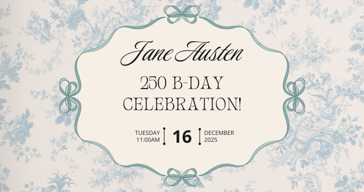 image for Jane Austen bday celebration event